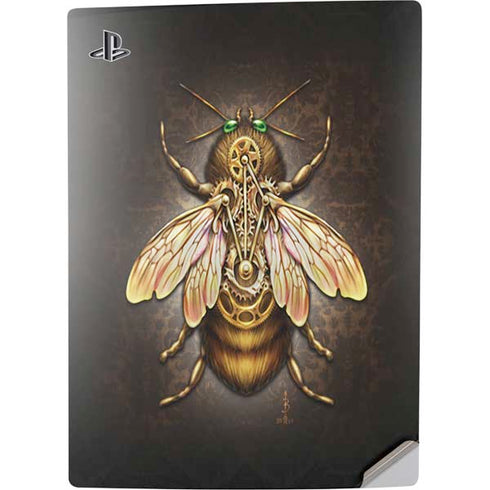 Brigid Ashwood Steampunk Bee PS5 Digital Edition Console Skin